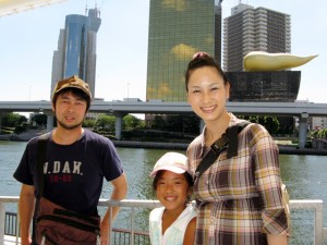 ・これから水上バスに乗ります