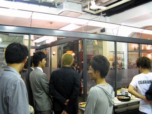 レセプションパーティーの様子