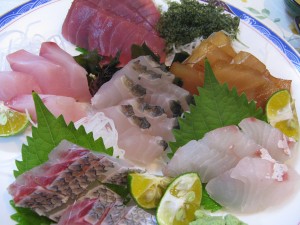 見た目はちょっとグロテスクな魚も刺身になるとおいしそう。